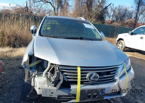 2015 Lexus Rx 350 из США, поврежденный, VIN 2T2BK1BA3FC286404